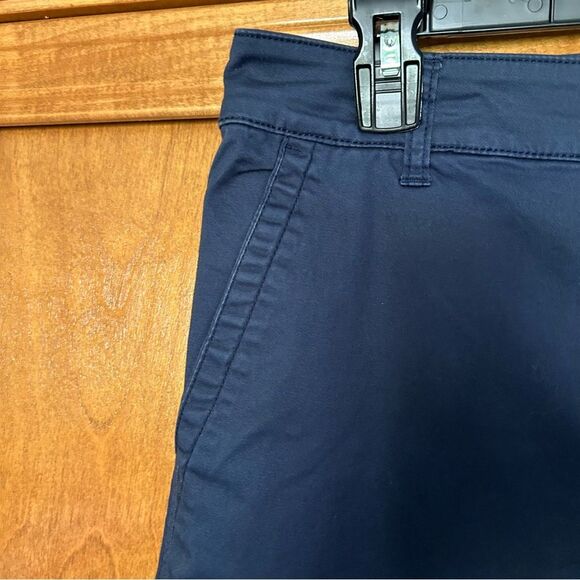 Gap High Rise Girlfriend Khakis in Vintage Navy Size 12 Tall New - Picture 4 of 11